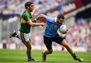 28 August 2016; Kevin McManamon of Dublin in action against Killian Young of Kerry during the GAA Football All-Ireland Senior Championship Semi-Final game between Dublin and Kerry at Croke Park in Dublin. Photo by Brendan Moran/Sportsfile