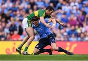 28 August 2016; Bernard Brogan of Dublin in action against Shane Enright of Kerry during the GAA Football All-Ireland Senior Championship Semi-Final match between Dublin and Kerry at Croke Park in Dublin. Photo by Stephen McCarthy/Sportsfile