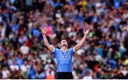 28 August 2016; Diarmuid Connolly of Dublin celebrates at the final whistle during the GAA Football All-Ireland Senior Championship Semi-Final match between Dublin and Kerry at Croke Park in Dublin. Photo by Stephen McCarthy/Sportsfile