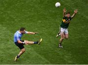 28 August 2016; Kevin McManamon of Dublin in action against Killian Young of Kerry during the GAA Football All-Ireland Senior Championship Semi-Final game between Dublin and Kerry at Croke Park in Dublin. Photo by Daire Brennan/Sportsfile