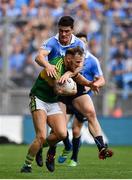 28 August 2016; Barry John Keane of Kerry is tackled by Diarmuid Connolly of Dublin during the GAA Football All-Ireland Senior Championship Semi-Final game between Dublin and Kerry at Croke Park in Dublin. Photo by Brendan Moran/Sportsfile
