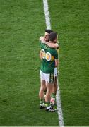 28 August 2016; Dejected Kerry players Marc Ó Sé, left, and Aidan O'Mahony, after the GAA Football All-Ireland Senior Championship Semi-Final game between Dublin and Kerry at Croke Park in Dublin. Photo by Daire Brennan/Sportsfile