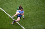28 August 2016; Diarmuid Connolly of Dublin in action against Peter Crowley of Kerry during the GAA Football All-Ireland Senior Championship Semi-Final game between Dublin and Kerry at Croke Park in Dublin. Photo by Daire Brennan/Sportsfile