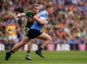 28 August 2016; Ciarán Kilkenny of Dublin in action against Peter Crowley of Kerry during the GAA Football All-Ireland Senior Championship Semi-Final game between Dublin and Kerry at Croke Park in Dublin. Photo by Piaras Ó Mídheach/Sportsfile
