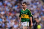 28 August 2016; TJ Carroll, Loughmore, Templemore, Tipperary, representing Kerry, during the INTO Cumann na mBunscol GAA Respect Exhibition Go Games at the GAA Football All-Ireland Senior Championship Semi-Final game between Dublin and Kerry at Croke Park in Dublin. Photo by Piaras Ó Mídheach/Sportsfile