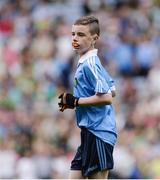 28 August 2016; Conor Foley, Scoil Mhuire Horeswood, New Ross, Wexford, representing Dublin, during the INTO Cumann na mBunscol GAA Respect Exhibition Go Games at the GAA Football All-Ireland Senior Championship Semi-Final game between Dublin and Kerry at Croke Park in Dublin. Photo by Piaras Ó Mídheach/Sportsfile