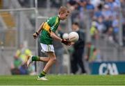 28 August 2016; Jack Meagher, St Mary's, Ashbourne, Meath, representing Kerry, during the INTO Cumann na mBunscol GAA Respect Exhibition Go Games at the GAA Football All-Ireland Senior Championship Semi-Final game between Dublin and Kerry at Croke Park in Dublin. Photo by Piaras Ó Mídheach/Sportsfile