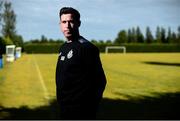 29 August 2016; Stephen Bradley manager of Shamrock Rovers at a media event in the AUL Complex, Clonshaugh, Co. Dublin.  Photo by David Maher/Sportsfile