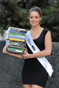 23 November 2010; Miss Ireland 2010, Emma Waldron, pictured at the announcement of the shortlist for this year’s William Hill Irish Sports Book of the Year. This year’s shortlisted books are A Football Man by John Giles, Ruby by Ruby Walsh, Days of Heaven by Declan Lynch, My Story by Bernard Dunne, The Club by Christy O’Connor and Screaming at the Sky by Tony Griffin.  For more information on the award you can log on to www.irishsportsbookoftheyear.com. Dylan Hotel, Dublin. Picture credit: Brendan Moran / SPORTSFILE