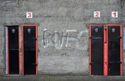 22 November 2010; A general view of the entrance to the turnstiles at Dalymount Park, Phibsborough, Dublin. Picture credit: David Maher / SPORTSFILE