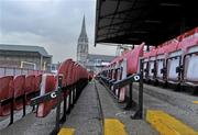 22 November 2010; A general view of the seating at Dalymount Park, Phibsborough, Dublin. Picture credit: David Maher / SPORTSFILE