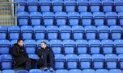 23 November 2010; Ireland's Tommy Bowe and Gordon D'Arcy sit in the stands during squad training ahead of their Autumn International against Argentina on Sunday. Ireland Rugby Squad Training, Donnybrook Stadium, Donnybrook, Dublin. Picture credit: Brian Lawless / SPORTSFILE