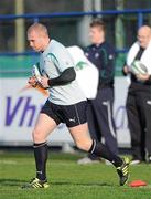 23 November 2010; Ireland's Keith Earls in action during squad training ahead of their Autumn International against Argentina on Sunday. Ireland Rugby Squad Training, Donnybrook Stadium, Donnybrook, Dublin. Picture credit: Brian Lawless / SPORTSFILE