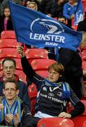 16 October 2010; A Leinster fan at the game. Heineken Cup Pool 2, Round 2, Saracens v Leinster, Wembley Stadium, Wembley, London. Photo by Sportsfile