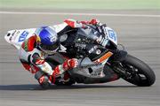 24 April 2010; Ireland's Eugene Laverty, Team Parkalgar Honda, onboard a Honda CBR600RR, in action during Round 4 of the Supersport FIM World Championship. TT Assen Circuit, Assen, Netherlands. Picture credit; Ton Niessing / SPORTSFILE