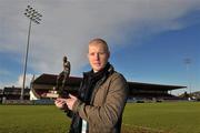 24 November 2010; Richie Ryan, Sligo Rovers, who was presented with the Airtricity / SWAI Player of the Month award for October 2010. The Showgrounds, Sligo. Picture credit: David Maher / SPORTSFILE