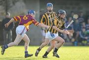 24 November 2010; Stephen Daly, Castlecomer CS, in action against Eoin McGrath, Kilkenny CBS. Leinster Colleges Senior Hurling ‘A’ League Semi-Final, Castlecomer CS v Kilkenny CBS, Palmerstown GAA Club, Palmerstown, Co. Kilkenny. Picture credit: Matt Browne / SPORTSFILE