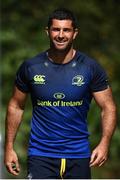 29 August 2016; Rob Kearney of Leinster arrives for squad training at UCD, Belfield in Dublin. Photo by Stephen McCarthy/Sportsfile