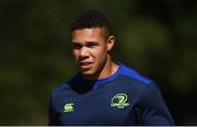 29 August 2016; Adam Byrne of Leinster arrives for squad training at UCD, Belfield in Dublin. Photo by Stephen McCarthy/Sportsfile