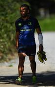29 August 2016; Isa Nacewa of Leinster arrives for squad training at UCD, Belfield in Dublin. Photo by Stephen McCarthy/Sportsfile