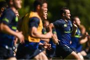 29 August 2016; Dave Kearney of Leinster during squad training at UCD, Belfield in Dublin. Photo by Stephen McCarthy/Sportsfile