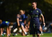 29 August 2016; Leinster head of athletic performance Charlie Higgins during squad training at UCD, Belfield in Dublin. Photo by Stephen McCarthy/Sportsfile