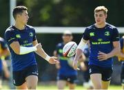29 August 2016; Noel Reid, left, and Garry Ringrose of Leinster during squad training at UCD, Belfield in Dublin. Photo by Stephen McCarthy/Sportsfile