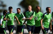 29 August 2016; James McClean of Republic of Ireland during squad training at the National Sports Campus, Abbottown, Dublin.  Photo by David Maher/Sportsfile