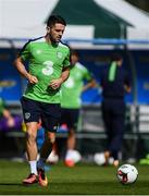 29 August 2016; Robbie Brady of Republic of Ireland during squad training at the National Training Centre in Abbottown, Dublin. Photo by Ramsey Cardy/Sportsfile