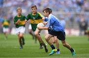 28 August 2016; Shamey O'Hagan, Monamolin NS Gorey, Wexford, representing Dublin, in action during the INTO Cumann na mBunscol GAA Respect Exhibition Go Games at the GAA Football All-Ireland Senior Championship Semi-Final game between Dublin and Kerry at Croke Park in Dublin. Photo by Ramsey Cardy/Sportsfile