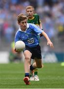 28 August 2016; Jack Hanlon, St Lorcan's BNS, Palmerstown, Dublin, representing Dublin, in action during the INTO Cumann na mBunscol GAA Respect Exhibition Go Games at the GAA Football All-Ireland Senior Championship Semi-Final game between Dublin and Kerry at Croke Park in Dublin. Photo by Ramsey Cardy/Sportsfile