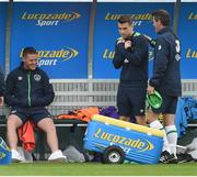 30 August 2016; Republic of Ireland assistant manager Roy Keane with Seamus Coleman and James McCarthy during squad training at the National Sports Campus in Abbottown, Dublin. Photo by David Maher/Sportsfile