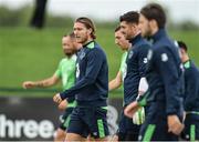 30 August 2016; Jeff Hendrick of Republic of Ireland during squad training at the National Sports Campus in Abbottown, Dublin. Photo by David Maher/Sportsfile