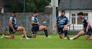 30 August 2016; Connacht players Cian Kelleher, Saba Meunargia, JP Cooney and Cormac Brennan during a training session at the Sportsground in Galway. Photo by Sam Barnes/Sportsfile