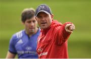 31 August 2016; Munster defence coach Jacques Nienaber during squad training at the University of Limerick in Limerick. Photo by Stephen McCarthy/Sportsfile