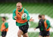 26 November 2010; Ireland's Tom Court in action during squad training ahead of their Autumn International against Argentina on Sunday. Ireland Rugby Squad Training, Aviva Stadium, Lansdowne Road, Dublin. Picture credit: Stephen McCarthy / SPORTSFILE