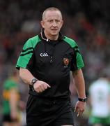 17 October 2010; Con Reynolds, referee. Down County Senior Football Championship Final, Burren St Mary's v Bryansford St Patrick's, Pairc Esler, Newry, Co. Down. Picture credit: Brian Lawless / SPORTSFILE