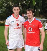 27 November 2010; Roscommon players  Donie Shine, left, 2009 All-Stars, and Cathal Cregg who lined out with the 2010 All-Stars. GAA Football All-Stars Tour 2009, sponsored by Vodafone, 2009 All-Stars v 2010 All-Stars, Royal Selangor Club, Bukit Kiara, Kuala Lumpur, Malaysia. Picture credit: Ray McManus / SPORTSFILE