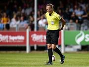 28 August 2016; Referee Désirée Grundbacher during the UEFA Women’s Champions League Qualifying Group game between ARF Criuleni and Wexford Youths WFC at Ferrycarrig Park in Wexford. Photo by Sam Barnes/Sportsfile