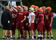 31 August 2016; Boston College undertake some last minute preparation ahead of the Aer Lingus College Football Classic where they will take on Georgia Tech this Saturday in the Aviva Stadium. There is a full schedule of events taking place from today all across Dublin with limited tickets still available for the main event on Saturday. Check out www.collegefootballireland.com for more information. Carton House in Maynooth, Co Kildare. Photo by Brendan Moran/Sportsfile