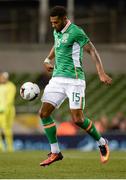 31 August 2016; Cyrus Christie of Republic of Ireland during the Three International Friendly game between the Republic of Ireland and Oman at the Aviva Stadium in Lansdowne Road, Dublin. Photo by Seb Daly/Sportsfile