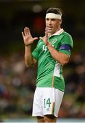 31 August 2016; Jonathan Walters of Republic of Ireland during the Three International Friendly game between the Republic of Ireland and Oman at the Aviva Stadium in Lansdowne Road, Dublin. Photo by Seb Daly/Sportsfile
