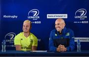 1 September 2016; Luke McGrath, left, of Leinster with Leinster backs coach Girvan Dempsey during a press conference at the RDS Arena in Ballsbridge, Dublin. Photo by Matt Browne/Sportsfile