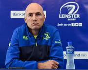 1 September 2016; Leinster backs coach Girvan Dempsey during a press conference at the RDS Arena in Ballsbridge, Dublin. Photo by Matt Browne/Sportsfile