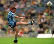 2 September 2001; Niall McAuliffe of Dublin during the All-Ireland Minor Football Championship Semi-Final match between Dublin and Kerry at Croke Park in Dublin. Photo by Ray McManus/Sportsfile