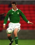 4 September 2001; Jonathan Daly of Republic of Ireland during the under 19 international friendly match between Republic of Ireland and Canada at Flancare Park in Longford. Photo by David Maher/Sportsfile