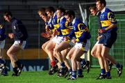 30 August 2001; The Tipperary team during a Tipperary hurling training session prior to the All-Ireland Hurling Final at Semple Stadium in Thurles, Tipperary. Photo by Ray McManus/Sportsfile