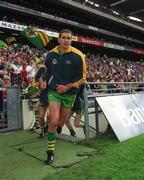 2 September 2001; Maurice Fitzgerald of Kerry runs out prior to the Bank of Ireland All-Ireland Senior Football Championship Semi-Final match between Meath and Kerry at Croke Park in Dublin. Photo by Ray McManus/Sportsfile