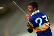 30 August 2001; David Kennedy during a Tipperary hurling training session prior to the All-Ireland Hurling Final at Semple Stadium in Thurles, Tipperary. Photo by Ray McManus/Sportsfile