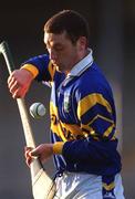 30 August 2001; Liam Cahill during a Tipperary hurling training session prior to the All-Ireland Hurling Final at Semple Stadium in Thurles, Tipperary. Photo by Ray McManus/Sportsfile